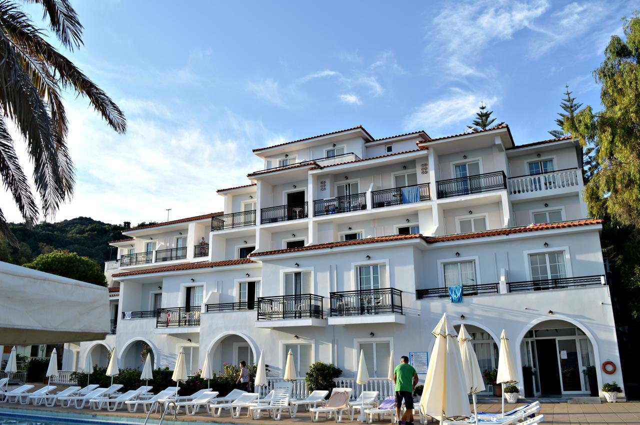 Paradise Beach Hotel Argasio Exterior foto